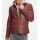 GM Leather jacket 1201-0337-Burgundy