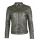 GM Leather jacket 13961-Dark olive