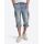 Timezone Miles denim 3/4 shortsit-Sun bleach