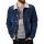 Petrol denim sherpa jacket