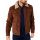 Petrol Trucker jacket-Brown