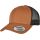 Retro Trucker cap-Caramel-black