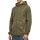 Urban contrast zip Hoody 3944-Olive