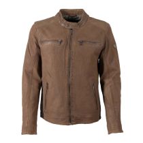 GM Leather jacket 12001-00341-Beige brown