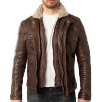 GM Leather jacket 12001-00794-Dark brown