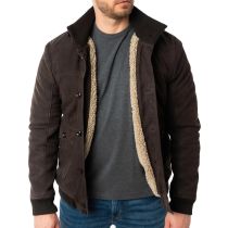 GM Leather jacket 12001-0808-Dark brown