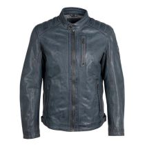 GM Leather jacket 1201-0672-Vintage blue