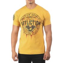 Affliction T-shirt 24475-Yellow