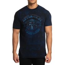 Affliction T-shirt 25172-Dark blue