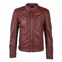 Gipsy Leather jacket 13556-Wine
