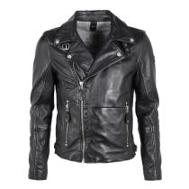 GM Leather jacket 1201-0012-Black