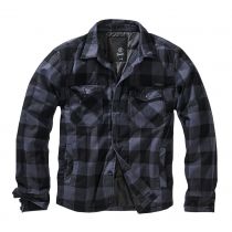 Brandit Lumberjacket-Black/grey