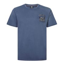 Petrol T-shirt 1040-6070 Plus size-Petrol blue