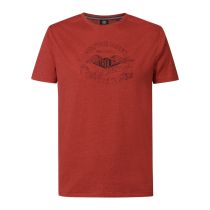Petrol T-shirt 1040-628-Red melon
