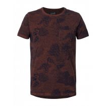 Petrol T-shirt 617-Brown