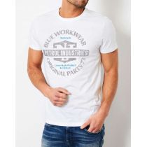 Petrol T-shirt 630-20-White