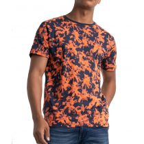 Petrol T-shirt 1020-663-Ora/navy