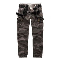 Premium SLIM reisitaskuhousut-Blackcamo