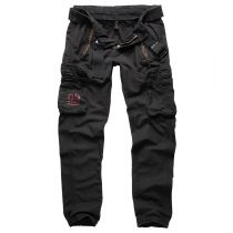 Traveler Slim Reisitaskuhousut-Black