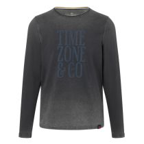 TZ destroyed longsleeve 10327-Washed black