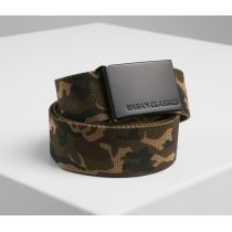 Canvas belt-Green camo