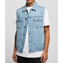 Urban denim vest-Lighter washed 514