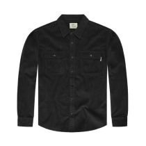 Vintage Ind. corduroy shirt-Black