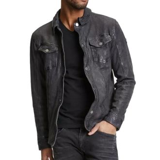 GM Leather jacket 12001-00278-Grey