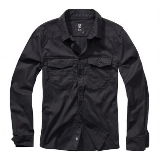 Flanell shirt-Black