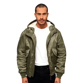 CWU Pilot hood jacket-Olive