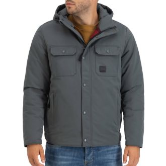 Vintage Ind. Hood jacket-Stone grey