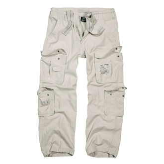 Pure vintage reisitaskuhousut-Old white