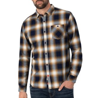 TZ Checkshirt 10107-Ochre check