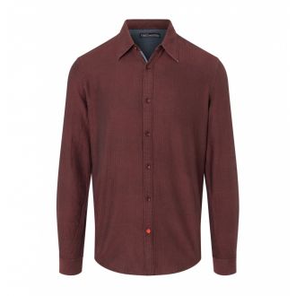 TZ longsleeve shirt 10106-Red Herringbone