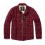 Brandit Sherpa jacket-Red/black