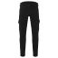 TZ Brooklyn stretch pants-Washed black