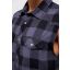 Checkshirt sleeveless-Grey/Black