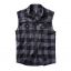 Checkshirt sleeveless-Grey/Black