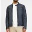 GM Leather jacket 1201-0485-Smoke blue