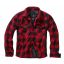 Brandit Lumberjacket-Black/red