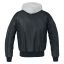 MA1 Hooded Jacket-Black-grey