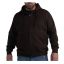 Petrol zip hood plus size 3040-3030-Espresso
