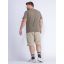 Petrol T-shirt 1040-6070 Plus size-Dark sand