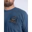 Petrol T-shirt 1040-6070 Plus size-Petrol blue