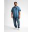 Petrol T-shirt 1050-6070 Plus size-Navy blue