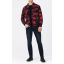 TZ heavy shirt jacket 10136-Red/black