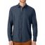 TZ longsleeve shirt 10106-Navy Herringbone