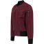 Urban 2-tone bomber-Burgundy/black