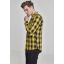 Urban checkshirt-black/yellow