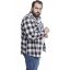 Urban checkshirt-black/white